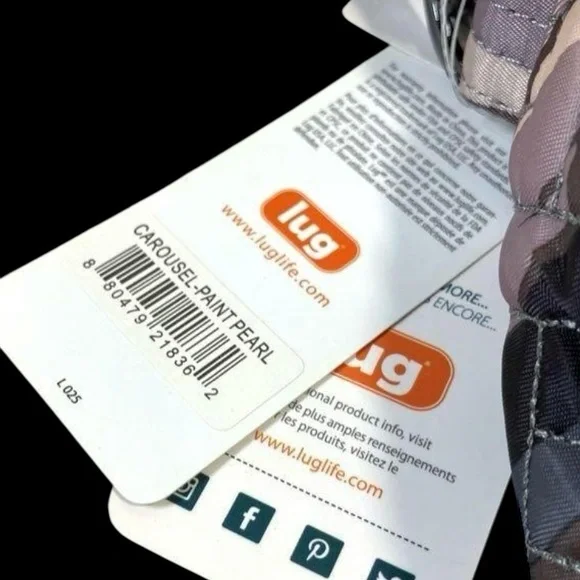 Lug Carousel Bag in Paint Pearl – Lightweight Travel Crossbody – NWT - Picture 6 of 16